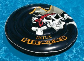 Intex Pirate Island Inflatable Adult Sized Swimming Pool Tube Float
