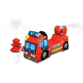 Fisher Price Inflatable Fire Engine Truck Outdoor Toy