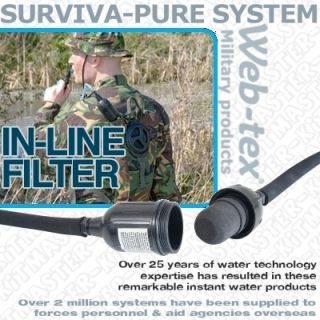 Webtex Survival Inline Water Purification Filter System