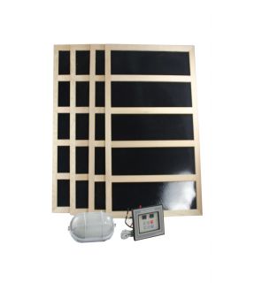 Complete Infrared Sauna Heater Package 1200 Watts