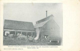 GA Cairo Wights Cane Syrup Mill Ingleside Plantation R84117