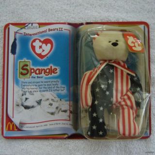 2000 mcdonald s corporation spangle the bear this is 7 in a set of 11
