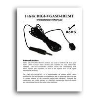 Intelix DIGI VGASD IREMT IR Emitter   manual (click to  PDF)