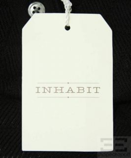 Inhabit 2pc Black Grey Cotton Sleeveless Top Set Size s M New