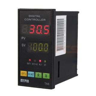 Digital PID Temperature Controller TA6 SNR K Type Thermocouple Sensor