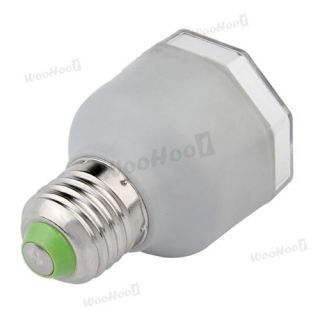 E27 PIR Infrared Motion Sensor 24 LED Light Bulb Lamp