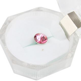 USD $ 5.09   Diamond Earphone Jack 3.55mm(Pink),