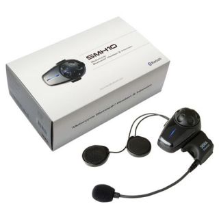 Sena SMH10 Bluetooth Motorcycle Intercom Headset Single Unit
