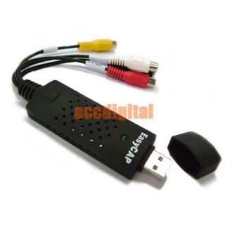 Easycap USB 2 0 Video TV DVD VHS Audio Capture Adapter