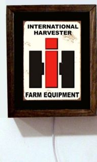 International Harvester Farm Equipment Tractor Dealer Sales Light