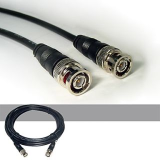 EUR € 7.90   5m (eller 16.4ft.) Rg 59 75 ohm coax kabel med BNC stik