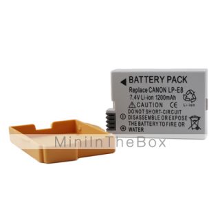 USD $ 11.59   1200mAh Camera Battery Pack for Canon EOS 550D and More