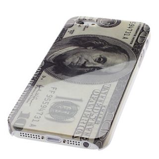 USD $ 4.59   US Dollar Pattern Hard Case for iPhone 5,