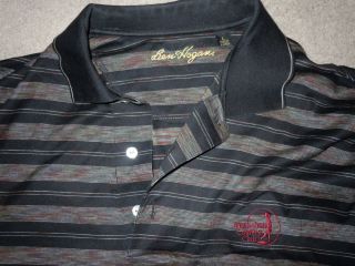 Ben Hogan Interlachen Country Club Mens Golf Polo Shirt Large Black
