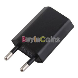 Portable USB Wall Home Charger AC Adapter EU Plug for Apple iPhone 4