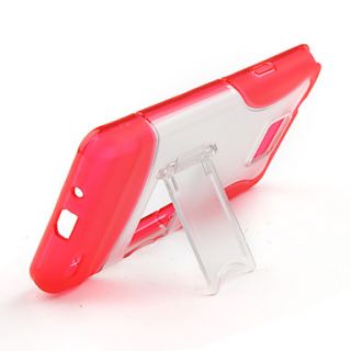 EUR € 2.57   etui og stander for Samsung i9100 (rød), Gratis Fragt