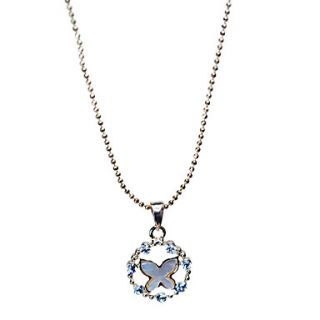 EUR € 6.61   Diamond Butterfly Legeringen ketting, Gratis Verzending