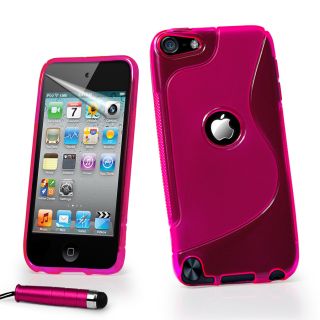  Cover for Apple Touch5 iPod Touch 5G + Film + Stylus 