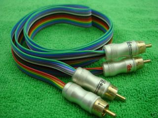 Silver OFC Interlink Analog Audio Interconnect CD Cable