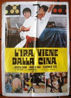 Ira Viene Dalla Cina Joson Chin Kung Fu Lebanese Movie Poster 70s