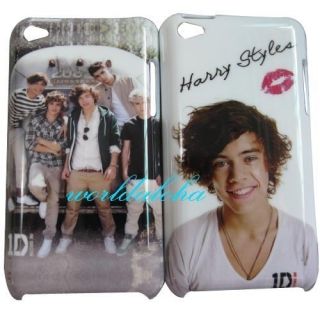 2pcs One Direction Case for Apple iPod Touch 4 4th 4G Back Cover 1D