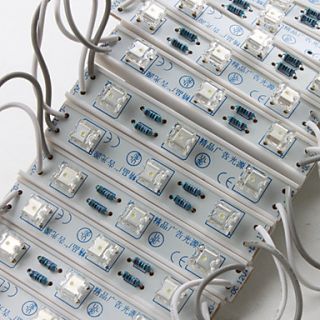 EUR € 7.90   4,8 W 2000 3000mcd warm wit 20x3 LED module IP65 (12V