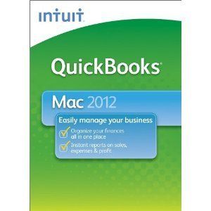 Intuit QuickBooks Pro Mac 2012 Retail Version Open Box