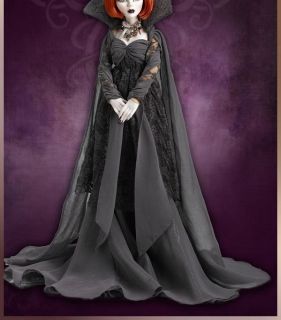 Ipswich Fog BLACK DRESS ONLY EVANGELINE GHASTLY CLOTHES GOWN CAPE