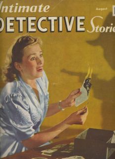 Intimate Detective Stories Magazines August November 1941