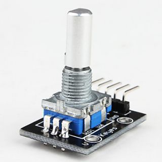 USD $ 4.59   5 Pin Rotary Encoder with On Switch,