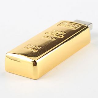 EUR € 10.66   8GB Gold Bar USB 2.0 Flash Drive, livraison gratuite