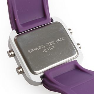 USD $ 6.64   Jelly Led Watch(Purple),