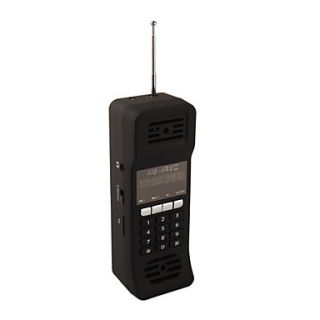 EUR € 25.66   mobiltelefon formet FM radio + kortleser høyttaler