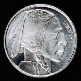 oz 999 Silver AG American Indian Head Buffalo Coins