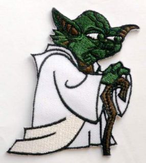 Star Wars Jedi Master Yoda Iron on Patch