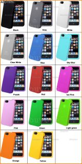 New Silicone Rubber Case Cover for Apple iPhone 5 5g