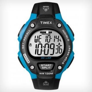 Timex Mens Ironman Triathlon Resin Watch 100 Meter WR Indiglo T5K521