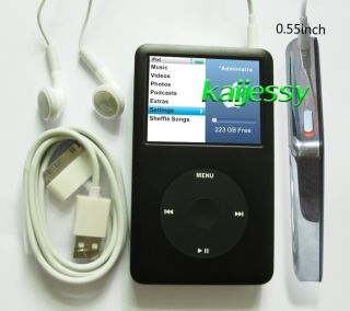 240GB iPod Upgrade from Classic 7th Gen 160GB iPod Black
