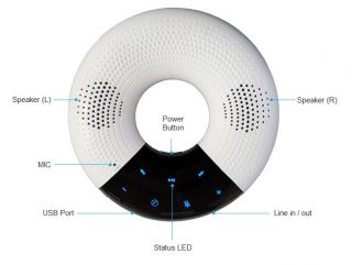iRiver Blank BTS SD1 Sound Donut Portable Bluetooth Smart Speaker