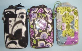Vera Bradley All in One Wristlet Wallet Phone Case Choice of Retired