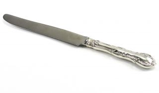 Wallace Irving Sterling Silver Dinner Knife 8 3 4” Long Pattern 1900
