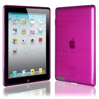 Pink TPU Skin Case Cover for Apple iPad 2 WiFi 3G