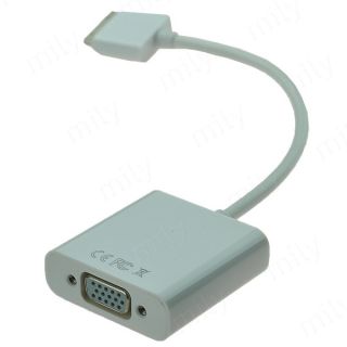  Dock Connector to VGA Adapter Conveter Extention for iPad