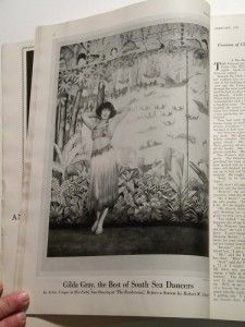 Vanity Fair Magazine 1922 Art Deco Paderewski Maxfield Parrish Gilda