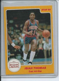 Isiah Thomas 1985 Star Crunch N Munch Books $15 00