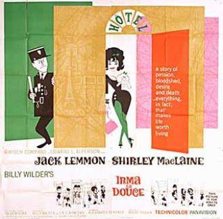 Irma La Douce 1962 Original U s Six Sheet Billy Wilder