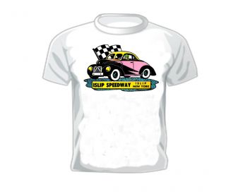Vintage Race T Shirt Islip Speedway New York