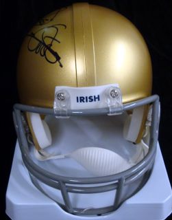 Raghib Rocket Ismail Autographed Signed Notre Dame Mini Helmet Tristar
