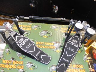 Tama HP900PSWN Iron Cobra Double Bass Drum Pedal with Iron Cobra Case