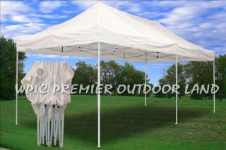Pop Up EZ Party Tent Canopy 3 Sizes Available 10x10 10x15 or 10x20